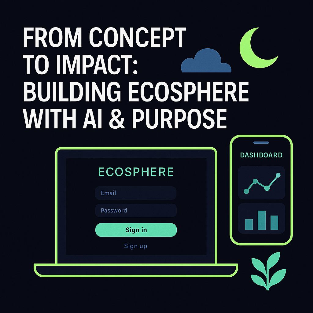 From Concept to Impact: Building Ecosphere with AI & Purpose